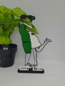 Kişiselleştirilmiş Çift 3D Baskılı Masa Dekoru Romantik Sevgililer Günü Hediyesi Yıldönümü Hatırası Sevgiyle El Yapımı - 2