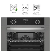 Simfer 8217 Airfry Plus, Siyah Cam Dijital,10 Fonk - 2