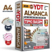 2025 YKS YDT (Yabancı Dil Testi) ALMANCA ÖSYM Çıkmış Soru Tıpkı Basım Deneme Paketi 7li Türkiye G. - 1