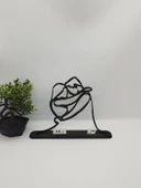 Kişiselleştirilmiş Çift İsimleri 3D Baskı Masa Dekoru, Sevgililer Günü Masa Dekoru, Erkekler İçin Sevgililer Günü Hediyesi, Ofis Dekoru, Sevdiğiniz Kişiye Özel Hediye - 3