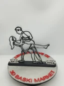 Kişiselleştirilmiş Aşk Dansı 3D Baskı Masa Dekoru, Özel Tango Dansçıları Masa Dekoru, Sevgililer Günü Hediyesi, Sevgililer Günü İçin Yıldönümü Hediye Dekoru - 6