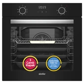 Simfer 8215 Airfry Plus, Siyah Cam Dijital,10 Fonk thumbnail 1