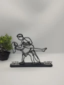 Kişiselleştirilmiş Aşk Dansı 3D Baskı Masa Dekoru, Özel Tango Dansçıları Masa Dekoru, Sevgililer Günü Hediyesi, Sevgililer Günü İçin Yıldönümü Hediye Dekoru - 3
