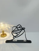 Kişiselleştirilmiş Çift İsimleri 3D Baskı Masa Dekoru, Sevgililer Günü Masa Dekoru, Erkekler İçin Sevgililer Günü Hediyesi, Ofis Dekoru, Sevdiğiniz Kişiye Özel Hediye - 4