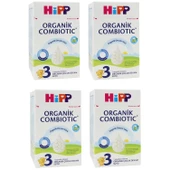 Hipp 3 Organik Combiotic 800 gr Devam Sütü 4 ADET - 1