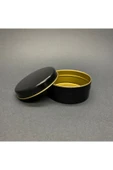 100 CC METAL KUTU - GOLD -GÜMÜŞ-BEYAZ-SİYAH TENEKE KUTU - KÜÇÜK METAL KUTU -METAL TENEKE KUTU 4 ADET - 6