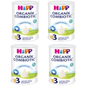 Hipp 3 Organik Combiotic Devam Sütü 350 gr 4 ADET - 1
