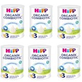 Hipp 3 Organik Combiotic Devam Sütü 350 gr 6 Adet - 1