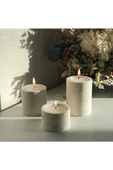 DEKORATİF 3'LÜ TEALİGHT MUMLUK SETİ - 3