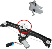 Fiat 500 İle Uyumlu Ön Sağ ve Sol Cam Krikosu Tamir Klipsi 2007-2019 68070267AD - 3