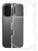 Iphone 16 Pro Max ile Uyumlu MAT TPU Arka Kaplama 360 - 1