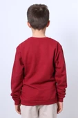 ERKEK ÇOCUK ŞARDONLU SWEAT MOOD NAKIŞ DETAYLI RİBANALI E35 thumbnail 4