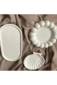 Dekoratif Tabak 3’lü Oval & Baloncuk Set - 4