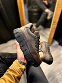 Yüksek Taban Günlük  Ayakkabı 600 Kahverengi (Siyah Taban) thumbnail 1