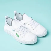 BNETTON BNİ-10233 İTHAL ESNEK KETEN SNEAKERS KADIN AYAKKABI - 16
