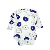 Ayıcık Desenli Erkek Bebek Tulum Set - 8