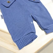 Ayıcık Desenli Erkek Bebek Tulum Set - 9