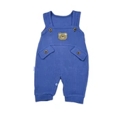 Ayıcık Desenli Erkek Bebek Tulum Set - 10