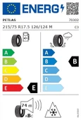 Petlas RZ300 215/75 R17.5 126/124M Kış Lastiği - 2025 - 2
