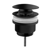 Artema Lavabo Yuvarlak Süzgeci Universal (Basmalı) Mat Siyah - 1