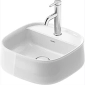 Duravit Zencha Çanak Lavabo 42 cm Batarya Banklı - 1