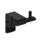 Tema Premium Bornoz Askılığı İkili Mat Siyah - 1