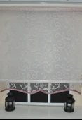 Çift Mekanizmalı Pembe Tül Stor Perde STB-130  Pembe 110 x 260 - 5