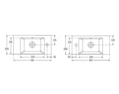 Isvea SistemaZ Compacto Lavabo 50 cm - 2