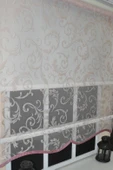 Çift Mekanizmalı Pembe Tül Stor Perde STB-130  Pembe 90 x 200 - 1