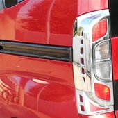 Citroen Nemo Stop Çerçevesi 2 Prç Abs Krom 2008 ve Sonrası thumbnail 2