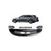 AUDI A4 B8 Arka Tampon Eşiği Krom SW Taşlı 2009 ve sonrası thumbnail 2
