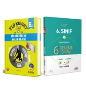 İşleyen Zeka 6. Sınıf Din Kültürü ve Ahlak Bilgisi 3 lü Kuvvet Serisi ve Editör Deneme Seti 2 Kitap - 1