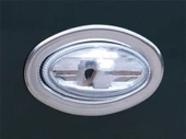 Peugeot 1007 Sinyal Çerçevesi 2 Prç Krom 2005-2009 - 2