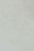Jumbo Jakar Pano Desen Leke Tutmaz Jakarlı 150x250 Cm Lüks 8 Kişilik Masa Örtüsü Krem - 5