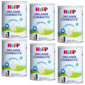 Hipp 1 Organik Combiotic Bebek Sütü 350 gr 6 Adet - 1