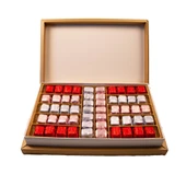 Haluk Aydın Kuruyemiş Yaldızlı Baton Çilolata 770 Gr - 1