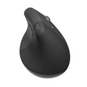 LOGİTECH LİFT SESSİZ KABLOSUZ ERGONOMİK DİKEY MOUSE SİYAH 910-006473 - 3