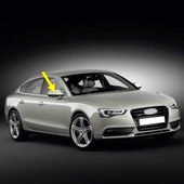 Audi A5 Sportback 2012-2016 Sağ Dış Dikiz Ayna Kapağı 8F0857528 - 1