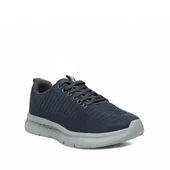 VOLİS Füme Fileli Günlük Bağcıklı Sneaker Ayakkabı (36-45) - 2