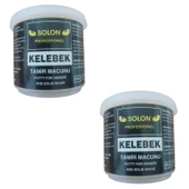 2 Adet Çok Amaçlı Ahşap Parke Masa Sehpa Çizik Çok Amaçlı Tamir Dolgu Macunu Kelebek 240 Gr - 1