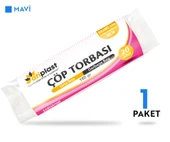 Atiplast Çöp Torbası Endüstriyel Orta Boy 150 gr 55 x 60 cm Siyah - 2