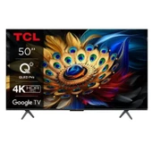 TCL 50C655 4K Ultra HD 50" 127 Ekran Uydu Alıcılı Google Smart QLED TV - 1