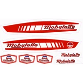 Mobylette Süper 52 Yazı Seti Kırmızı - 1