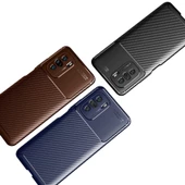 Xiaomi Redmi K40 Kılıf Zore Negro Karbon Tasarım Silikon Kılıf - 8