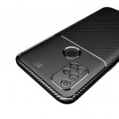 One Plus Nord N10 5G Kılıf Zore Negro Karbon Tasarım Silikon - 7