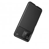 Xiaomi Mi 11 Lite Kılıf Zore Negro Karbon Tasarım Silikon Kılıf - 11