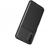 Vivo Y20S Kılıf Zore Negro Karbon Tasarım Silikon Kılıf - 5