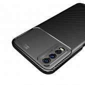 Vivo Y20S Kılıf Zore Negro Karbon Tasarım Silikon Kılıf - 7