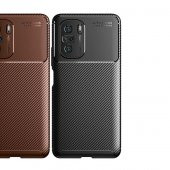 Xiaomi Mi 11İ Kılıf Zore Negro Karbon Tasarım Silikon Kılıf - 10
