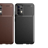Galaxy A32 4G Kılıf Zore Negro Karbon Tasarım Silikon Kılıf - 6